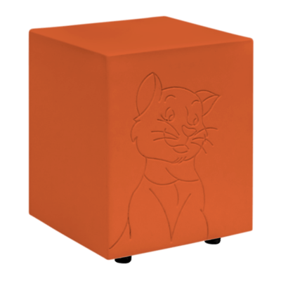 Romeo Orange Cat Urn